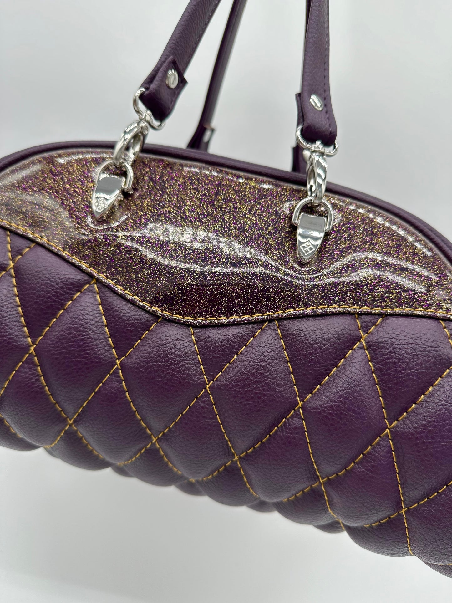 Minx - Plum Symphony & Golden Purple Glitter Vinyl