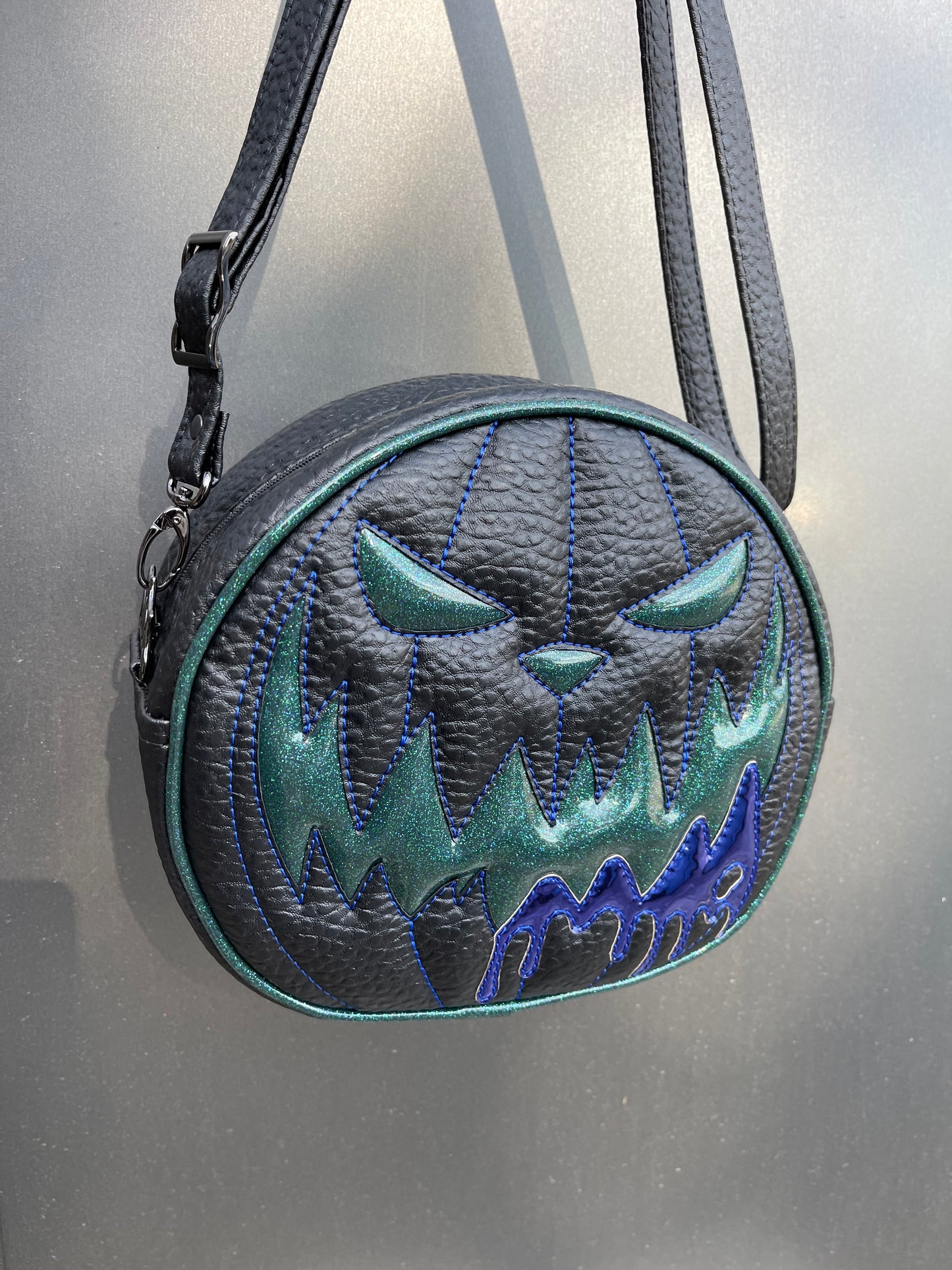 Mean Face Ooze - Seaweed Glitter with Blue Chrome *PRE-ORDER