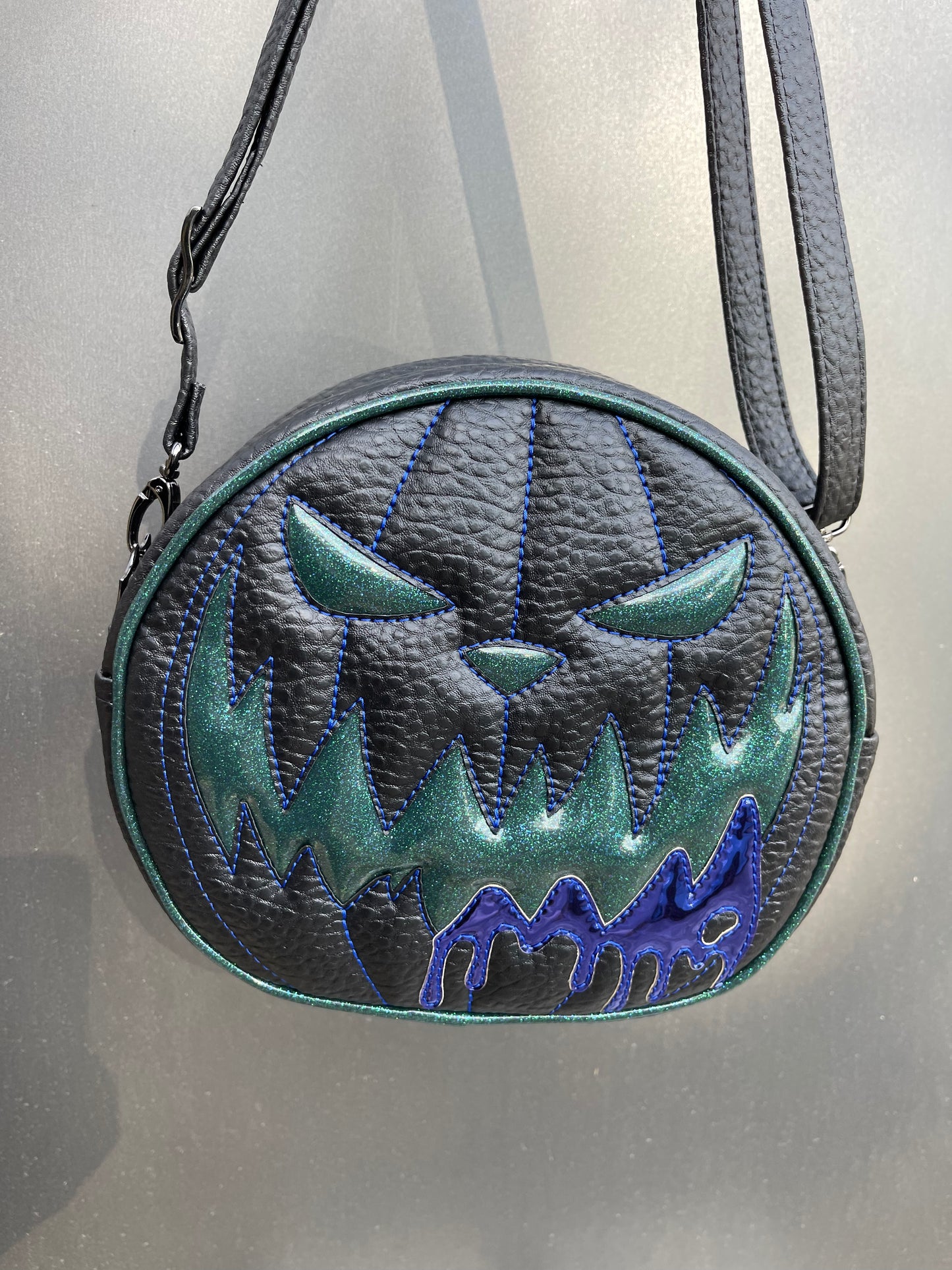 Mean Face Ooze - Seaweed Glitter with Blue Chrome *PRE-ORDER
