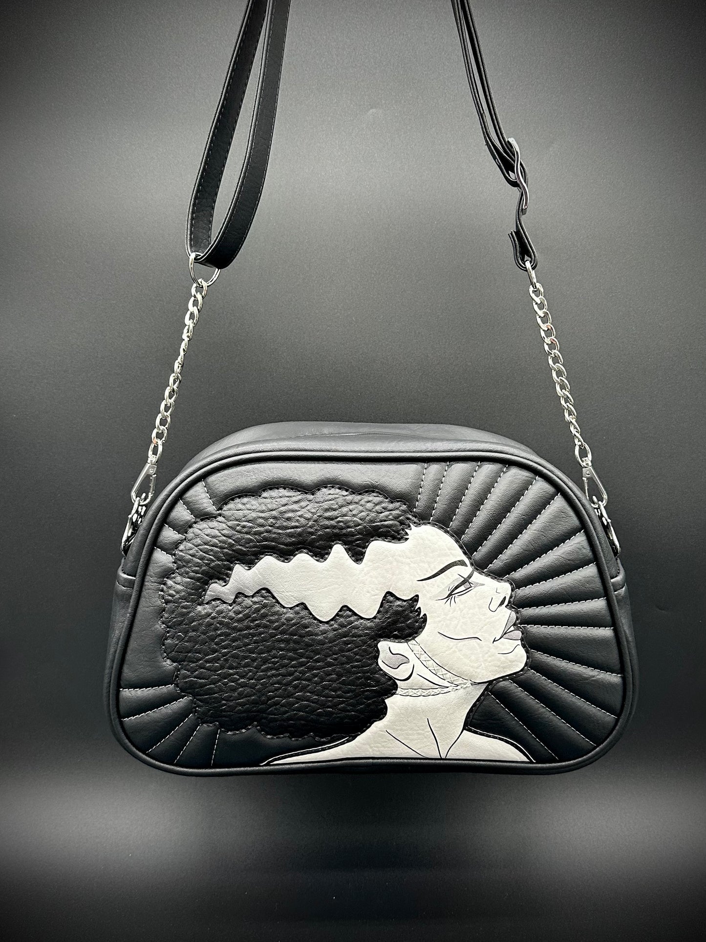 Bride Moxie - Boca Black & White Pearl - Collab with Ally Cat