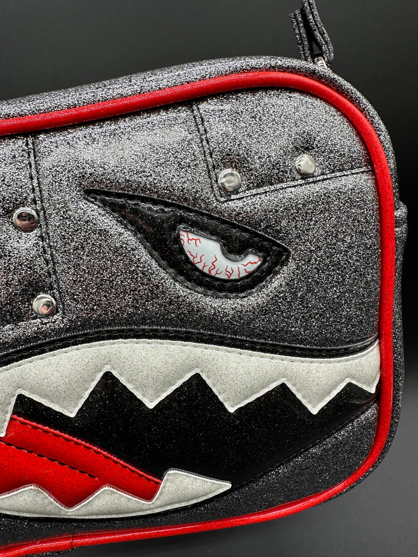 Silver Bomber Shark Boxer Bag