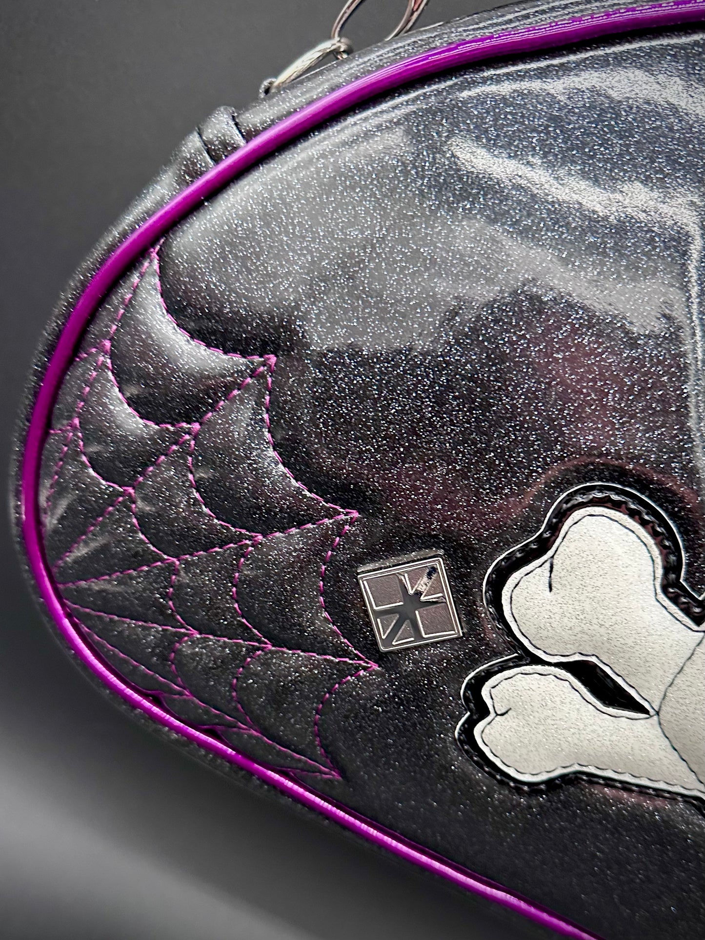 Bowler - Bow Skull & Crossbones