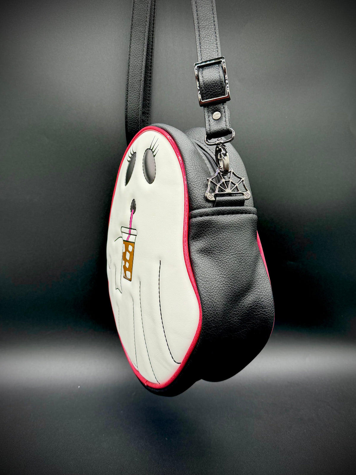 Boo-rista in Fuchsia- Black Symphony Vinyl & EC White Matte Vinyl