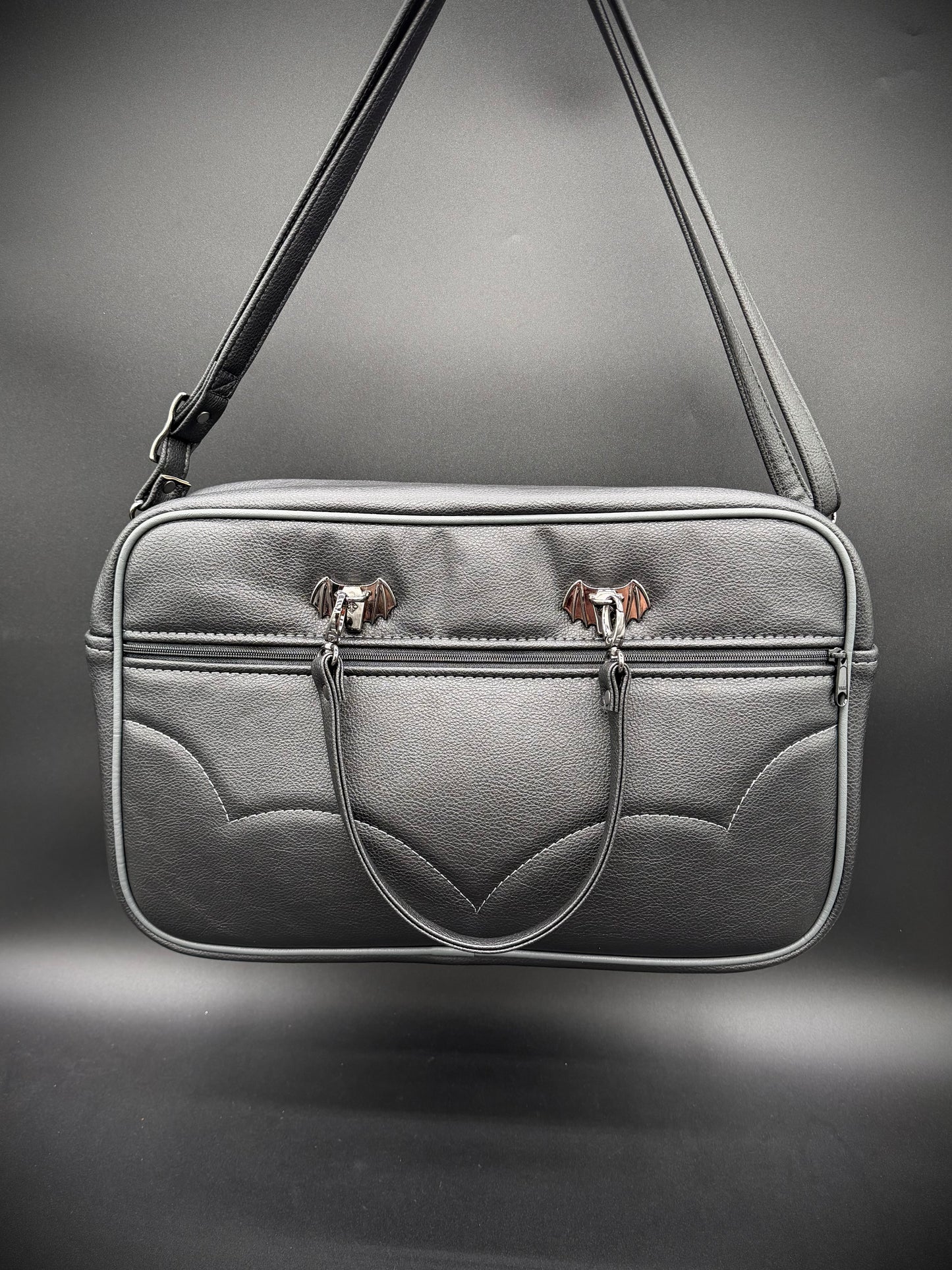 Large Laptop or Weekender Bag - Black Symphony