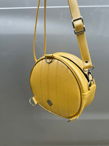 Heart Pumps Backpack/Purse - Yellow Pearl, Gold Holo Glitter *PRE-ORDER