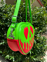 Poison Apple Bag - Matte Lime and Matte Allante Red