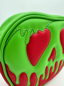 Poison Apple Bag - Matte Lime and Matte Allante Red