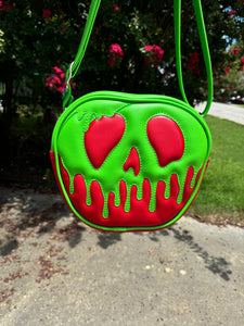 Poison Apple Bag - Matte Lime and Matte Allante Red