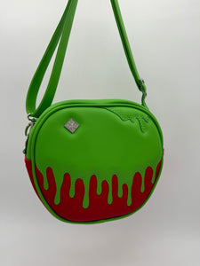 Poison Apple Bag - Matte Lime and Matte Allante Red