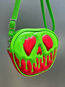 Poison Apple Bag - Matte Lime and Matte Allante Red