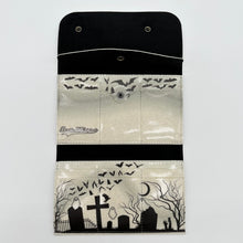 TALLER Graveyard Wallet - WITH GHOSTS - White Glitter