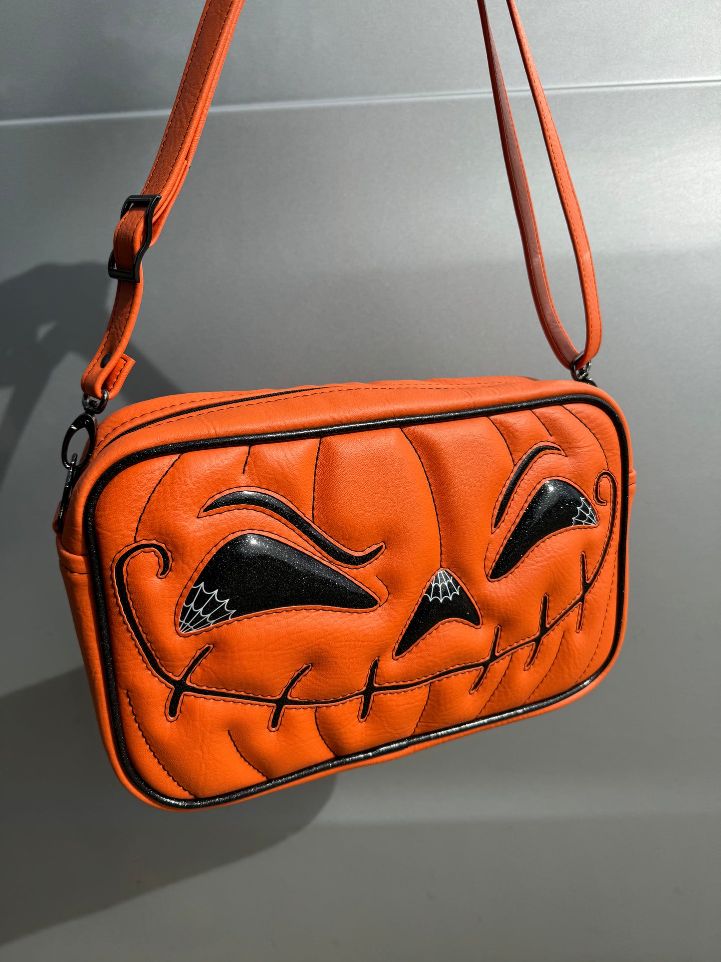 Angry Boxer - Matte Orange, Black Glitter *PRE-ORDER