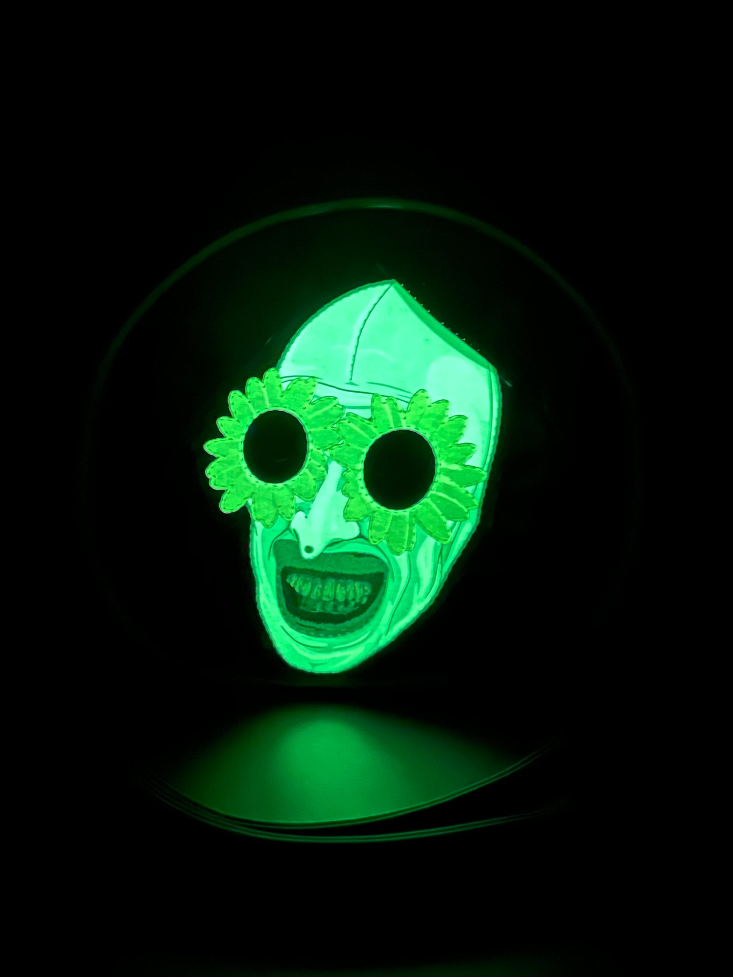 Klown Mid Cruiser - DOUBLE-SIDED - Black Heidi Vinyl & Glow