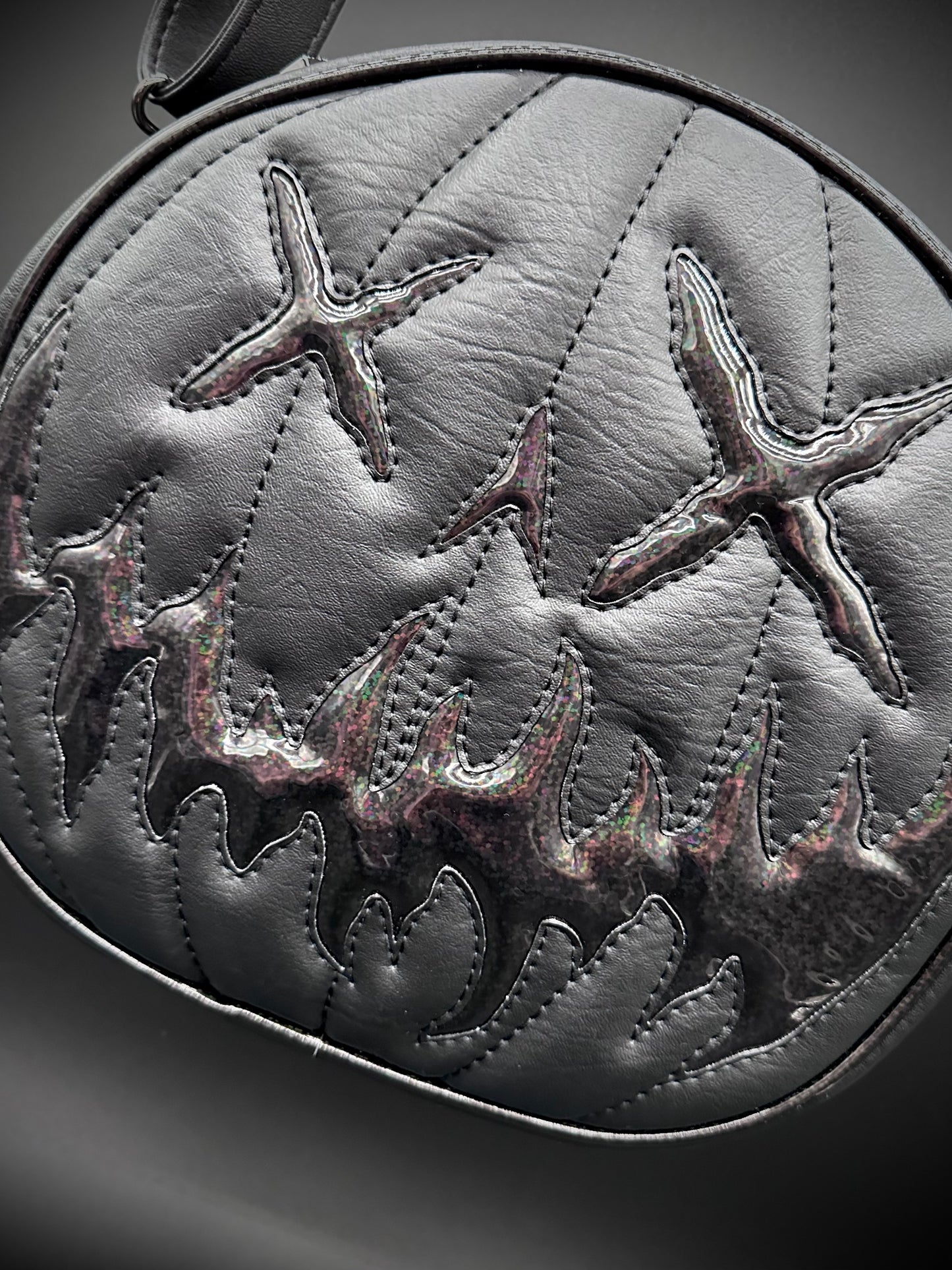 xX Eye Mid Cruiser - Heidi Black & Soot Chunky Glitter Holo