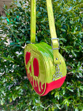 Poison Apple Bag - Allante Red and Lime Fine Glitter Holo