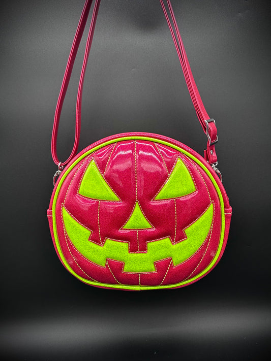 Classic Jack Cruiser - Hot Pink & Neon Lime Glitter Vinyl