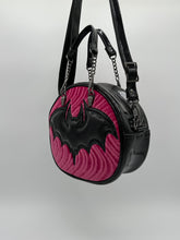 Bat Mid Cruiser - Black Glitter, Hot Pink Swirl Velvet, Black Chrome