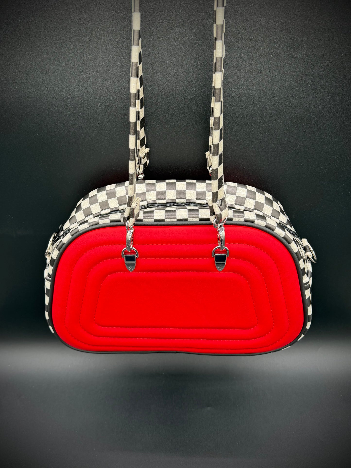 Moxie - Allante Red & UV Printed Checkers