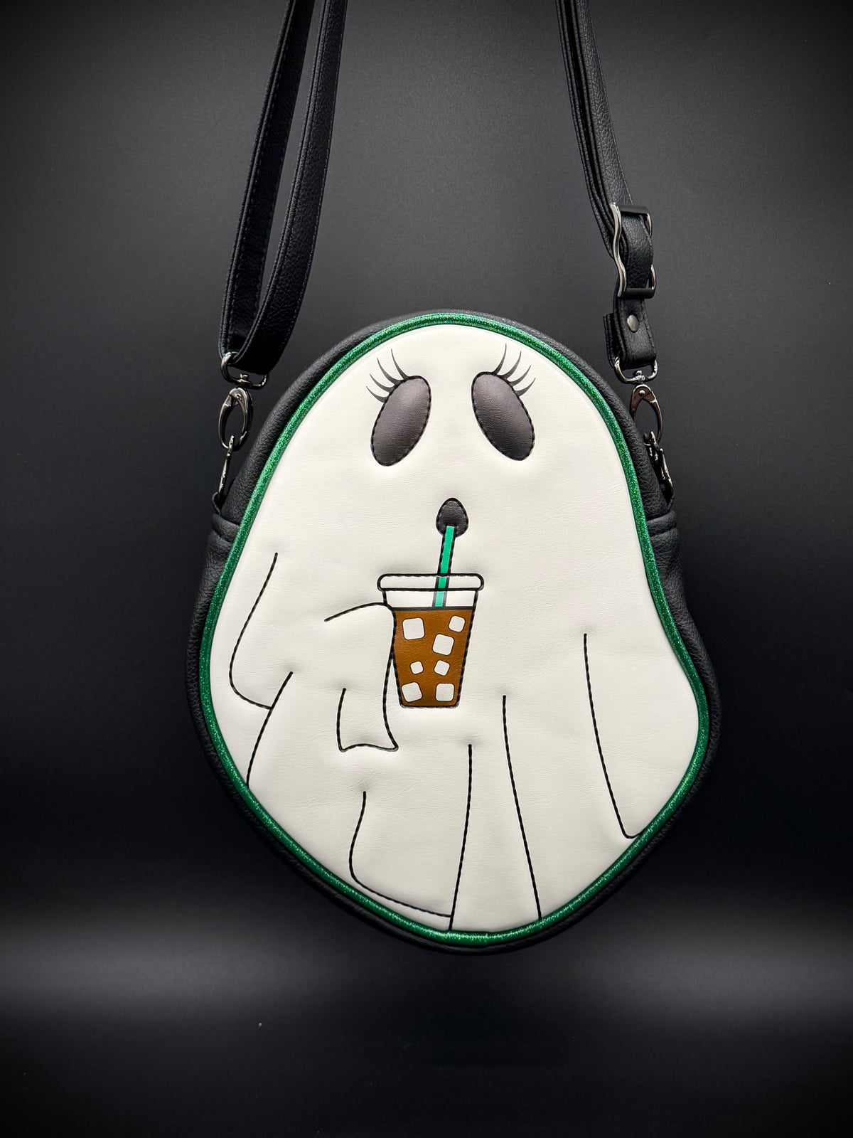 Boo-rista in Green - Black Symphony Vinyl & EC White Matte Vinyl