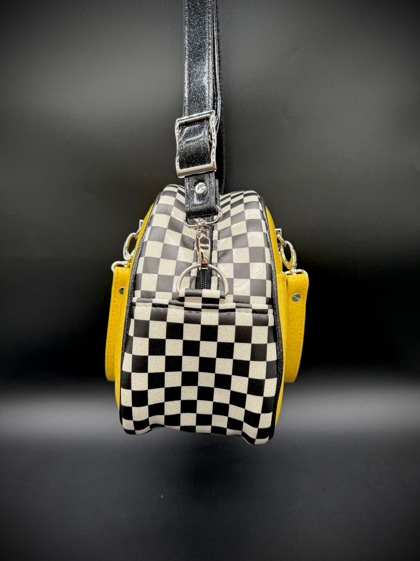 Moxie - Sunrise Glitter & UV Printed Checkers