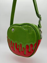 Poison Apple Bag - Lime Glitter and Ruby Red Glitter