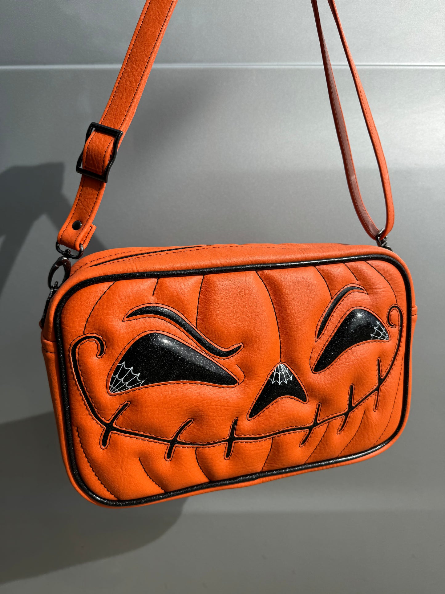 Angry Boxer - Matte Orange, Black Glitter *PRE-ORDER