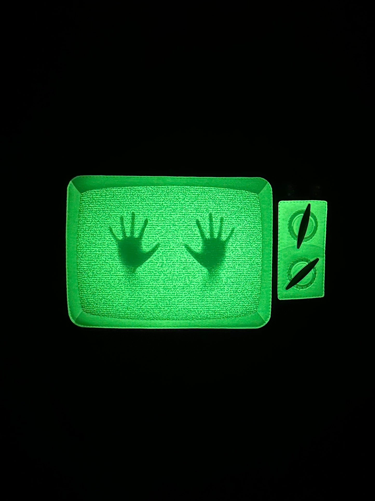 TV Boxer - GITD - Brown Distressed Vinyl and Glow-in-the-Dark Vinyl With Print