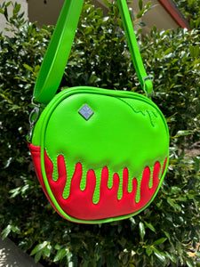 Poison Apple Bag - Matte Lime and Matte Allante Red