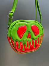 Poison Apple Bag - Lime Glitter and Ruby Red Glitter