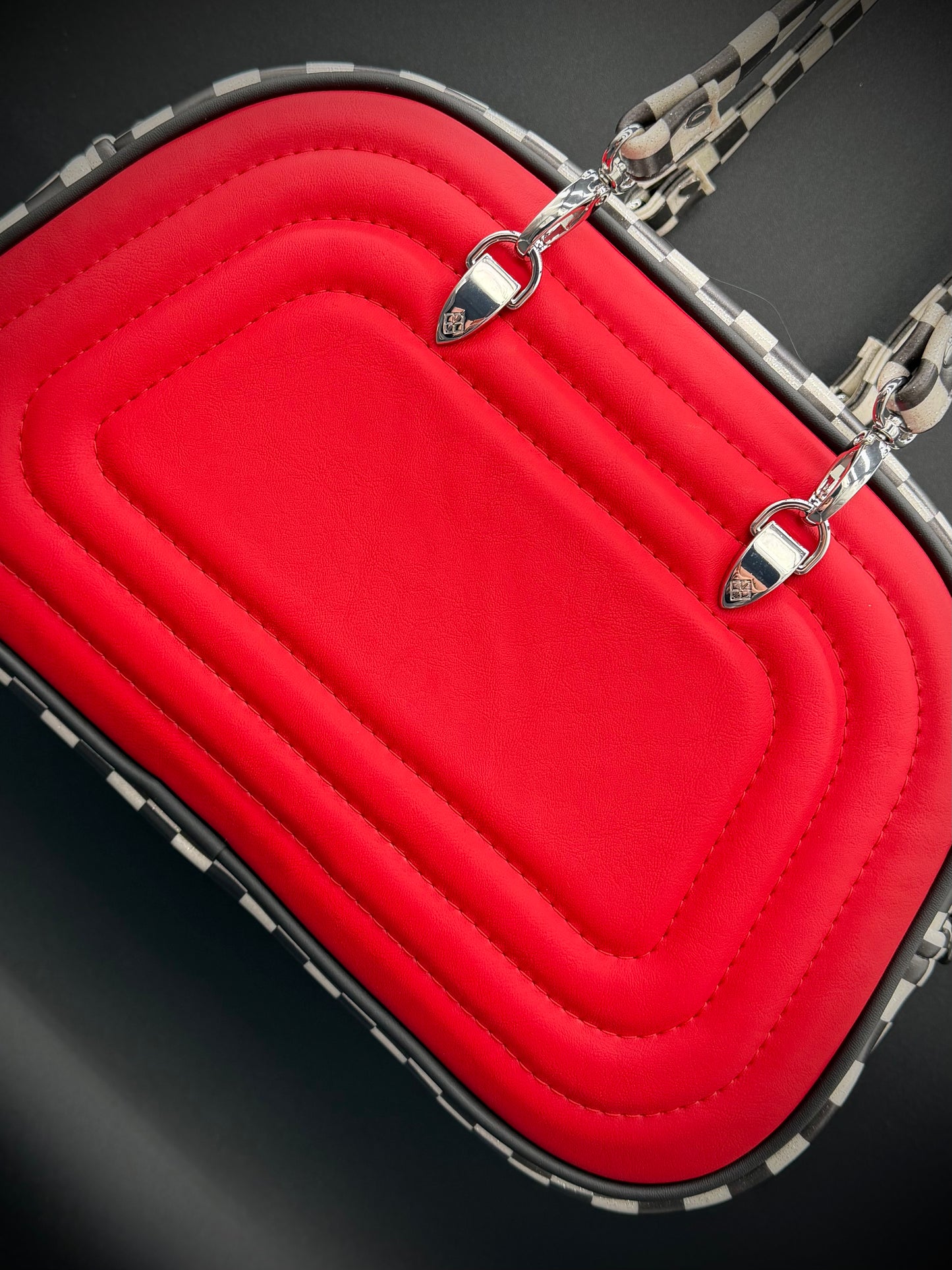 Moxie - Allante Red & UV Printed Checkers
