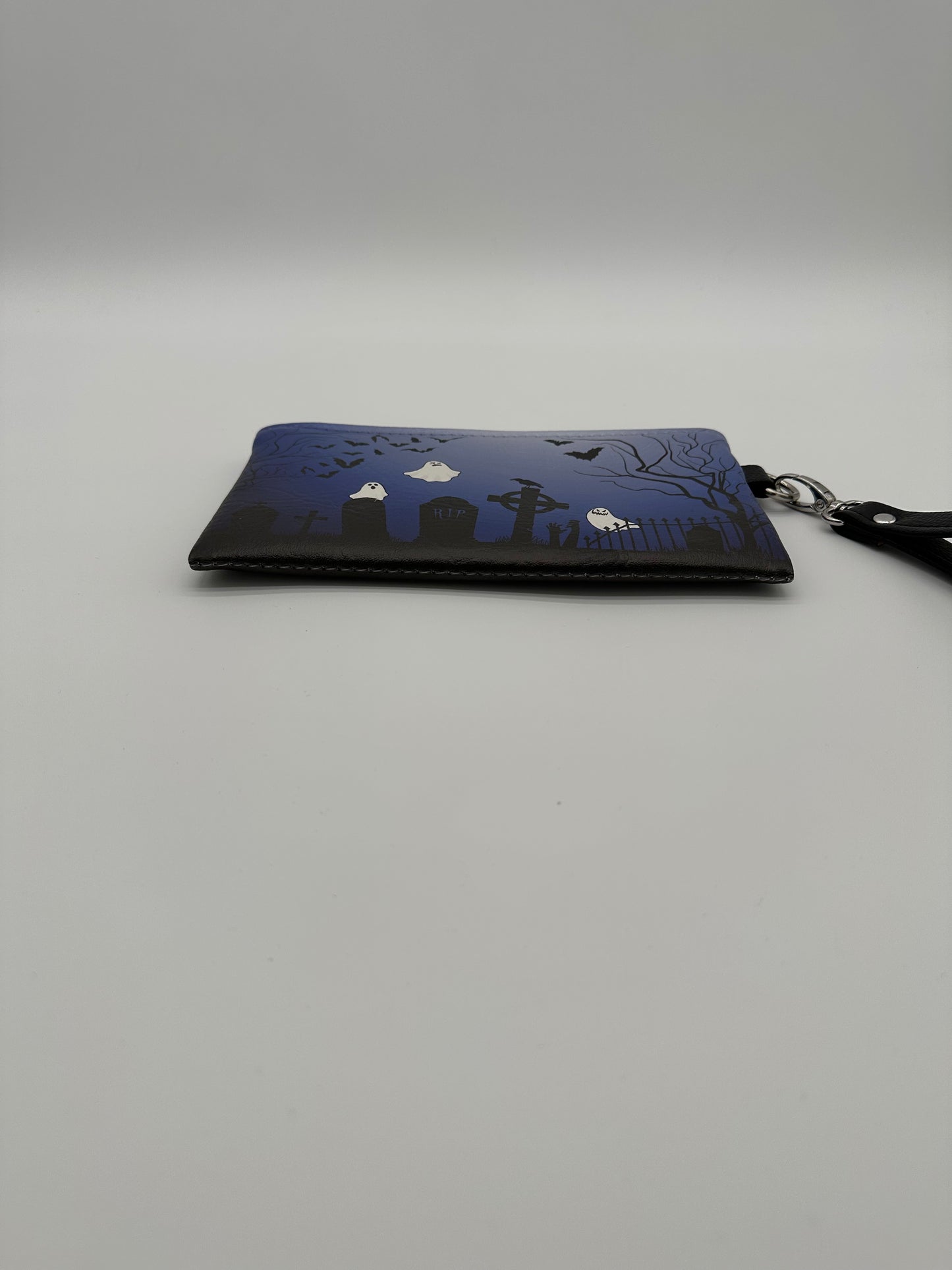 Graveyard Wristlet - Royal Blue on White Pearl