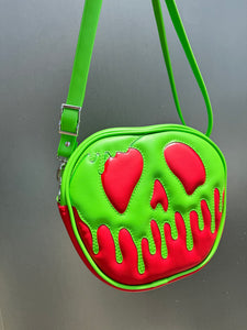 Poison Apple Bag - Matte Lime and Matte Allante Red