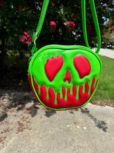 Poison Apple Bag - Matte Lime and Matte Allante Red