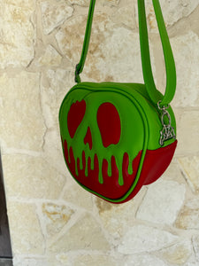 Poison Apple Bag - Matte Lime and Matte Allante Red