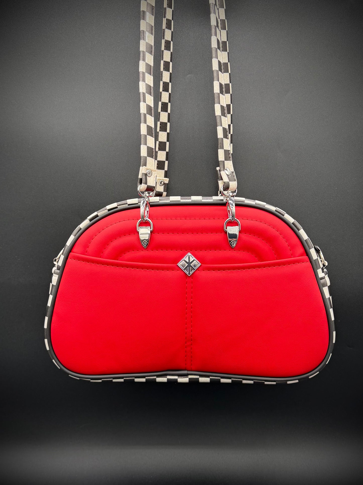 Moxie - Allante Red & UV Printed Checkers
