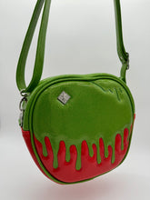 Poison Apple Bag - Lime Glitter and Ruby Red Glitter