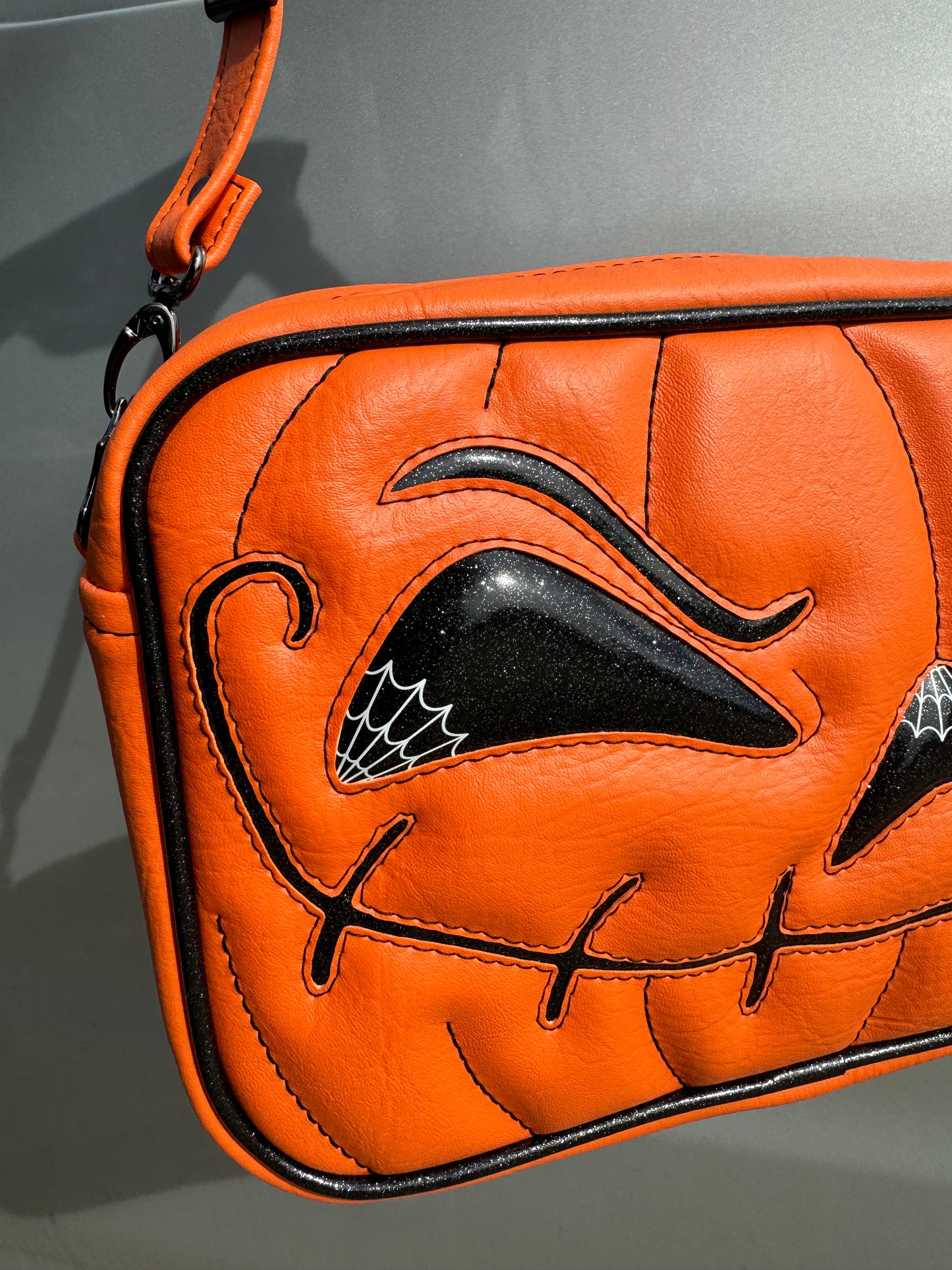 Angry Boxer - Matte Orange, Black Glitter *PRE-ORDER