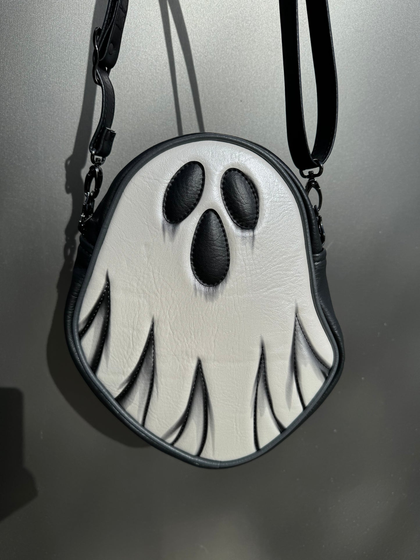 Shaded Boo Bag - Pearl White with Heidi Black and Heidi Grey