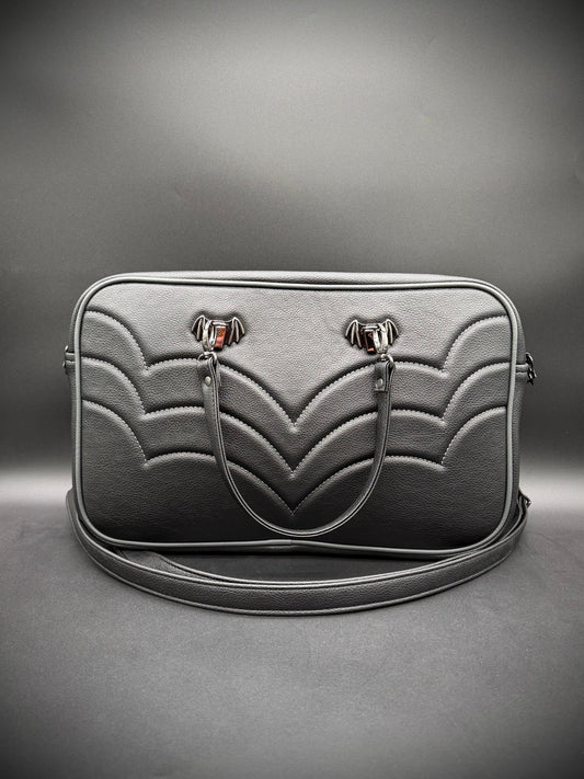 Large Laptop or Weekender Bag - Black Symphony