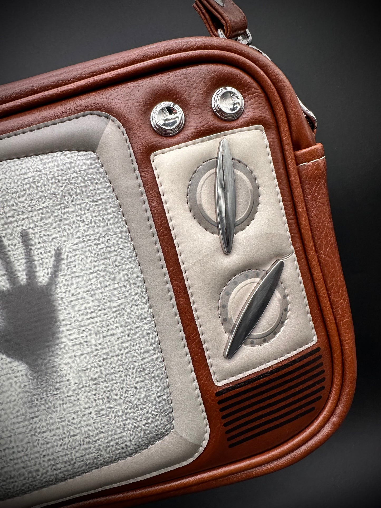 TV Boxer - GITD - Brown Distressed Vinyl and Glow-in-the-Dark Vinyl With Print