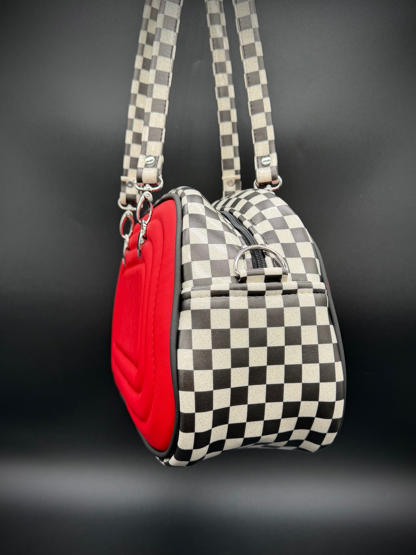 Moxie - Allante Red & UV Printed Checkers