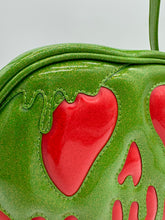 Poison Apple Bag - Lime Glitter and Ruby Red Glitter