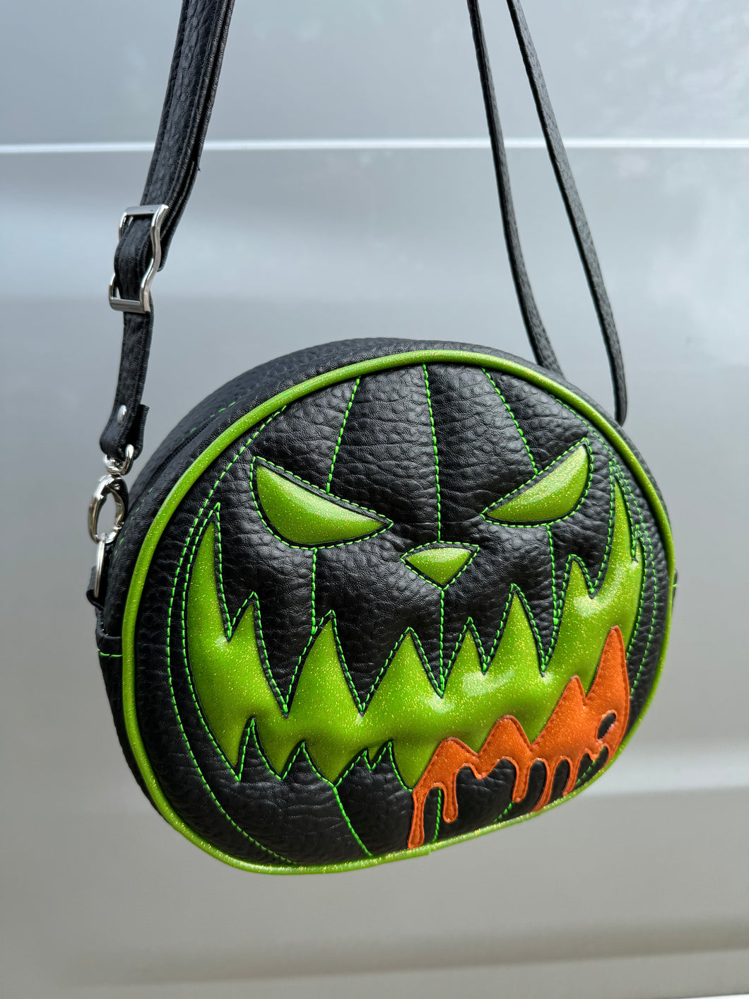 Mean Face Ooze Cruiser - Boca Black, Lime Glitter, Orange Glitter *PRE-ORDER