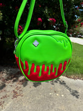 Poison Apple Bag - Matte Lime and Matte Allante Red