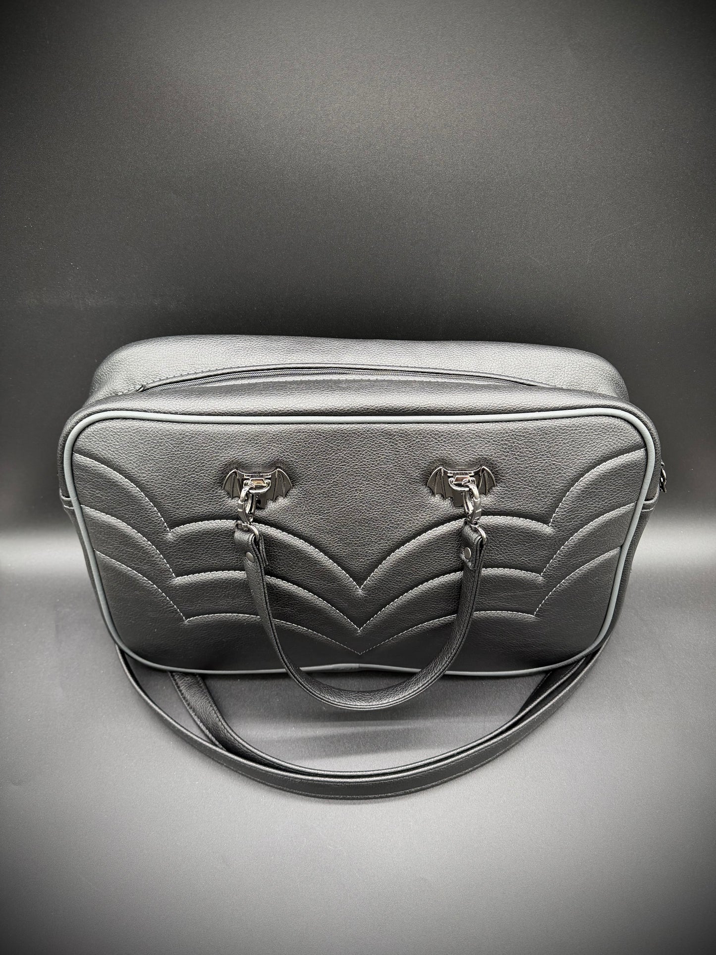 Large Laptop or Weekender Bag - Black Symphony