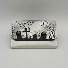 TALLER Graveyard Wallet - WITH GHOSTS - White Pearl