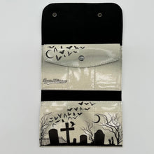 TALLER Graveyard Wallet - NO GHOSTS - White Glitter