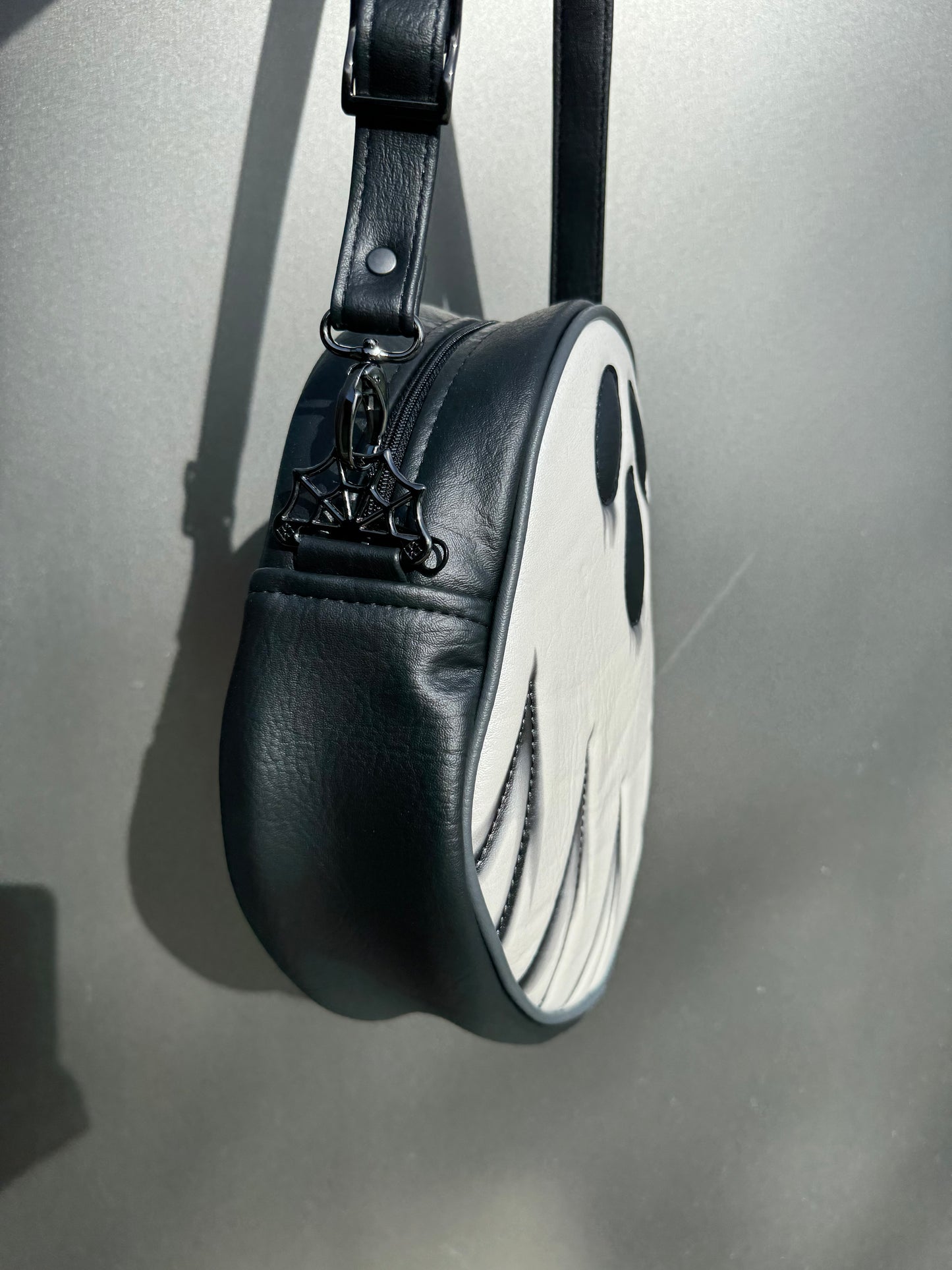 Shaded Boo Bag - Pearl White with Heidi Black and Heidi Grey
