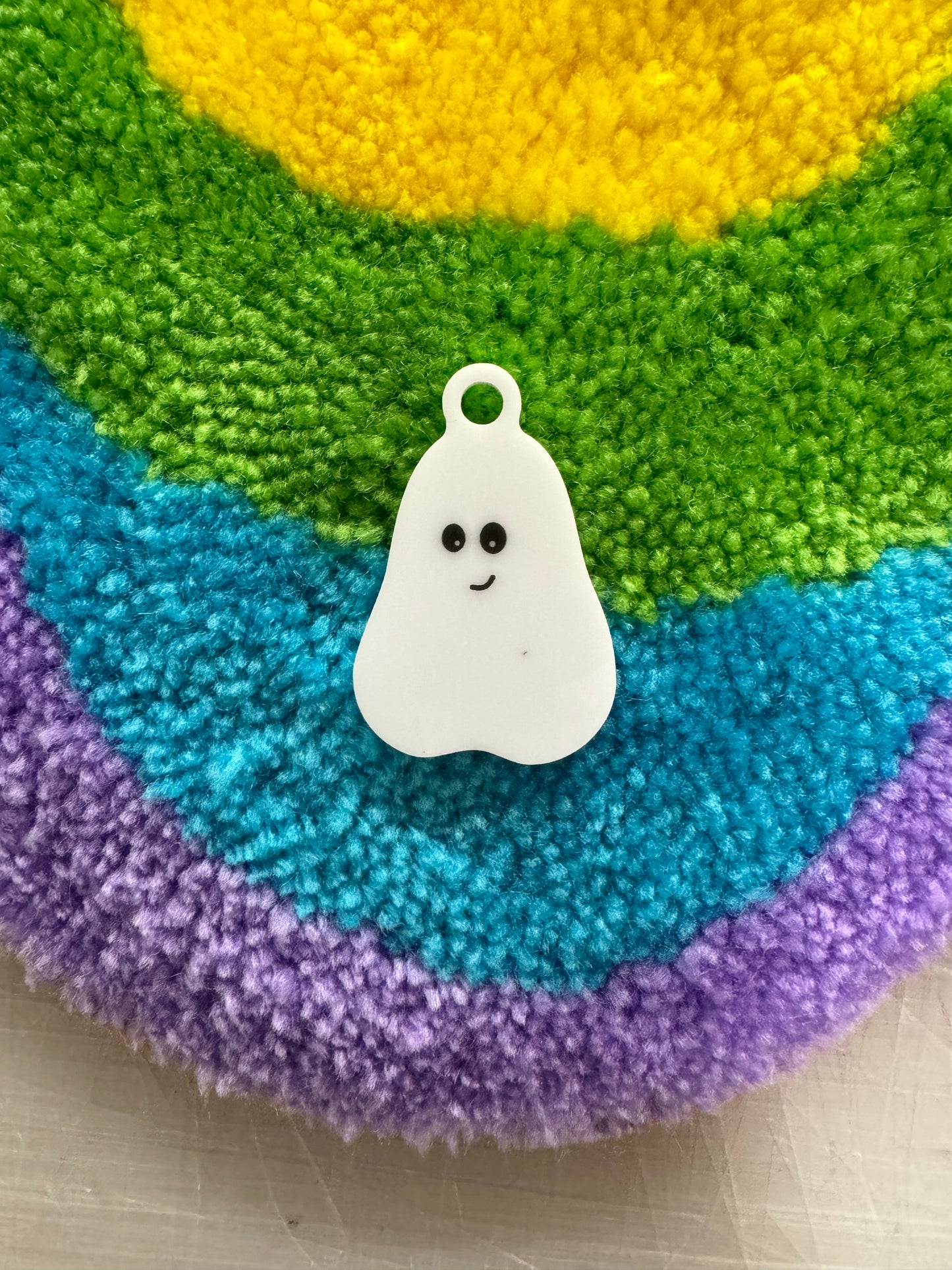 Scrote Ghost Charm - Acrylic