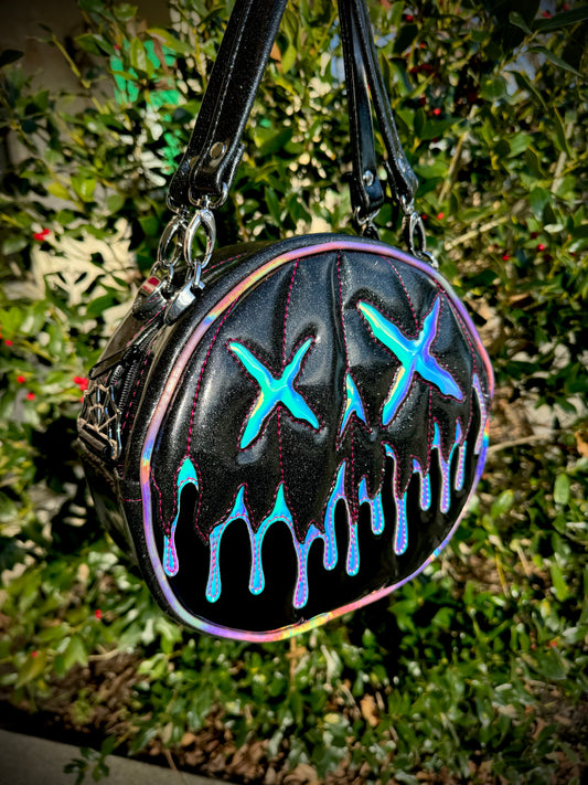 Drippy Drop xX Eye - Black Glitter, Unicorn Barf Holo, Black Chrome, Pale Pink Holo